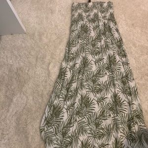 Tropical maxi dress